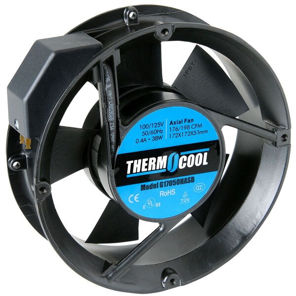 Main product image for Thermocool 110 VAC Fan 172 x 51mm Ball Bearing 250-028